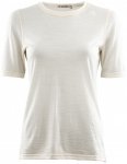 Aclima - Women's Lightwool Undershirt Tee - Merinounterwäsche Gr XL grau/weiß