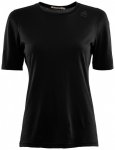 Aclima - Women's Lightwool Undershirt Tee - Merinounterwäsche Gr L schwarz
