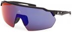 adidas eyewear - SP0093 Mirror Cat. 3 + Spare Lens Cat. 1 - Fahrradbrille lila