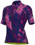 Alé - Women's PR-S Leaf S/S Jersey - Radtrikot Gr XS lila