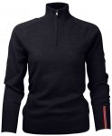 Amundsen Sports - Women's Peak Half Zip - Merinopullover Gr XS schwarz