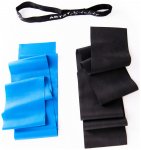 ARTZT vitality - Übungsband PLUS Set - Fitnessband schwarz