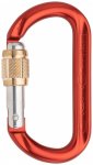 AustriAlpin - Ovalo GI Alu Schrauber - Schraubkarabiner rot
