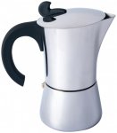 Basic Nature - Espresso Maker Edelstahl Gr 2 Tassen stainless steel