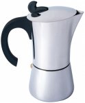 Basic Nature - Espresso Maker Edelstahl Gr 9 Tassen stainless steel