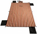 Basic Nature - Picknickdecke Outdoor - Picknickdecke Gr 200 x 150 cm rot/weiß