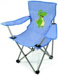 Basic Nature - Travelchair Kids - Campingstuhl Gr 65 x 57 x 30 cm blau