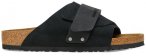 Birkenstock - Kyoto Nubuck/Suede Leather - Sandalen 45 - Narrow schwarz