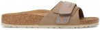 Birkenstock - Women's Oita Suede Leather - Sandalen 42 - Narrow beige/braun