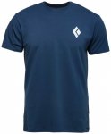Black Diamond - S/S Equipment For Alpinist Tee - T-Shirt Gr XS blau