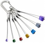 Black Diamond - Stopper Set Classic - Klemmkeil Gr Set Größe 5-11 inkl. Karabi