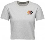 Black Diamond - Women's Faded Crop S/S Tee - T-Shirt Gr XS grau