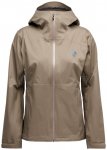 Black Diamond - Women's Fineline Stretch Shell - Regenjacke Gr M braun
