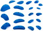 blue pill - Hard Boulder - Klettergriffe Gr XS-XL blau/weiß