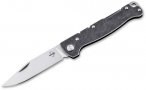 Böker Plus - Atlas Backlock Clippoint - Messer Gr Klinge 7,4 cm schwarz/grau