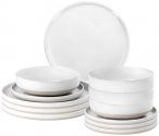 Brunner - Midday - Geschirr-Set Gr 12 Pieces weiß