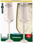 Brunner - Set Prosecco Riserva - Becher Gr 25 cl weiß