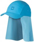 Buff - Kid's Desert Cap - Cap Gr One Size blau