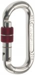 C.A.M.P. - Oval Compact Lock - Schraubkarabiner grau/weiß