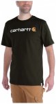Carhartt - Core Logo S/S - T-Shirt Gr S schwarz