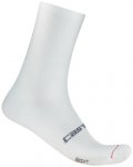 Castelli - Espresso 18 Sock - Radsocken 44-47 weiß/grau