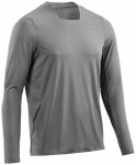 CEP - Run Shirt Long Sleeve - Laufshirt Gr M;S;XL;XXL grau;schwarz