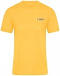 CEP - Women's Run Shirt Short Sleeve - Laufshirt Gr L gelb