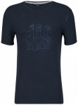 Chillaz - Bergfreunde Alpaca Gang - T-Shirt Gr L;S blau