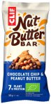 Clif Bar - Nut Butter Bar Chocolate Chip Peanut Butter - Energieriegel Gr 50 g