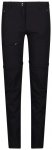 CMP - Girl's Zip Off Pant - Zip-Off-Hose Gr 128 schwarz