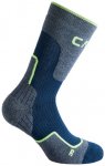 CMP - Trekking Sock Wool Mid - Wandersocken 36-38 blau