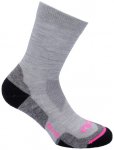 CMP - Women's Trekking Wool Sock - Wandersocken 36-38 grau