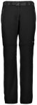 CMP - Women's Zip Off Pant - Zip-Off-Hose Gr 44 schwarz