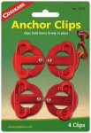 Coghlans - Anchor Clips 4 Clips + 2 Schnurspanner + 1 Seil + 1 Packbeutel