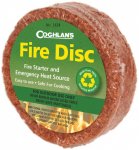 Coghlans - Fire Disc Feueranzünder - Zunder Gr 100 g braun