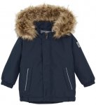 Color Kids - Baby's Parka with Fake Fur - Winterjacke Gr 98 blau