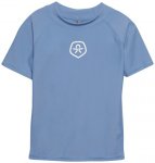 Color Kids - Kid's T-Shirt Solid - Lycra Gr 98 blau