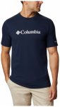Columbia - CSC Basic Logo Short Sleeve - T-Shirt Gr S - Regular blau
