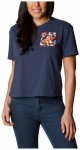 Columbia - Women's Alpine Way Pocket Tee II - T-Shirt Gr S;XL;XS blau;weiß