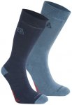 Craghoppers - Nosilife Travel Twin Pack Socks - Wandersocken 39-42 blau