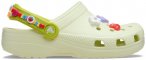 Crocs - Kid's Classic Graphic Clog - Sandalen 29/30 beige/grün