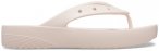 Crocs - Women's Classic Platform Flip - Sandalen US 11 rosa