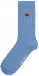 DEDICATED - Rib Socks Knivsta Cherries - Multifunktionssocken 41-45 blau