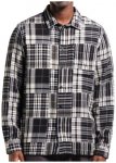 DEDICATED - Shirt Rute Flannel Patchwork - Hemd Gr L grau