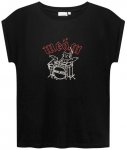 DEDICATED - Women's T-Shirt Visby Meow - T-Shirt Gr XS schwarz