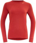 Devold - Expedition Woman Shirt - Merinounterwäsche Gr XL rot