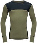 Devold - Lauparen Merino 190 Shirt - Merinounterwäsche Gr L oliv