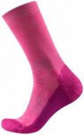 Devold - Multi Medium Woman Sock - Merinosocken 35-37 rosa