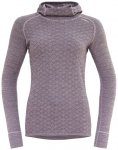 Devold - Women's Kvitegga Hoodie - Merinoshirt Gr L rosa