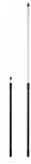 deWOODSTOK - Extendable Stick XL Gr 135-240 cm - Ø 32 mm blau
